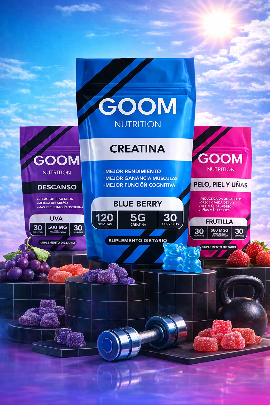 Gomitas de Creatina