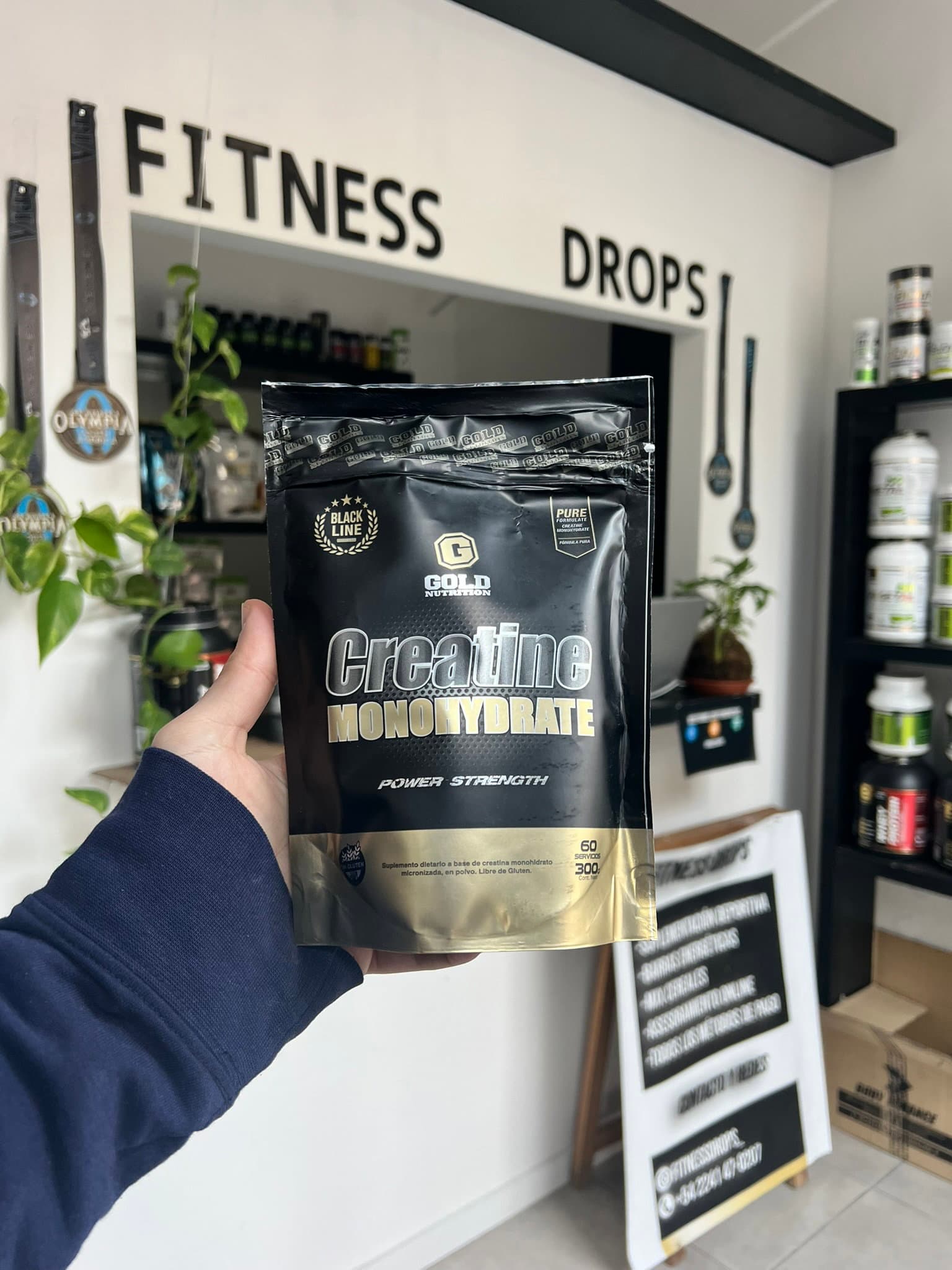 Creatina Monohidrato Gold Nutrition