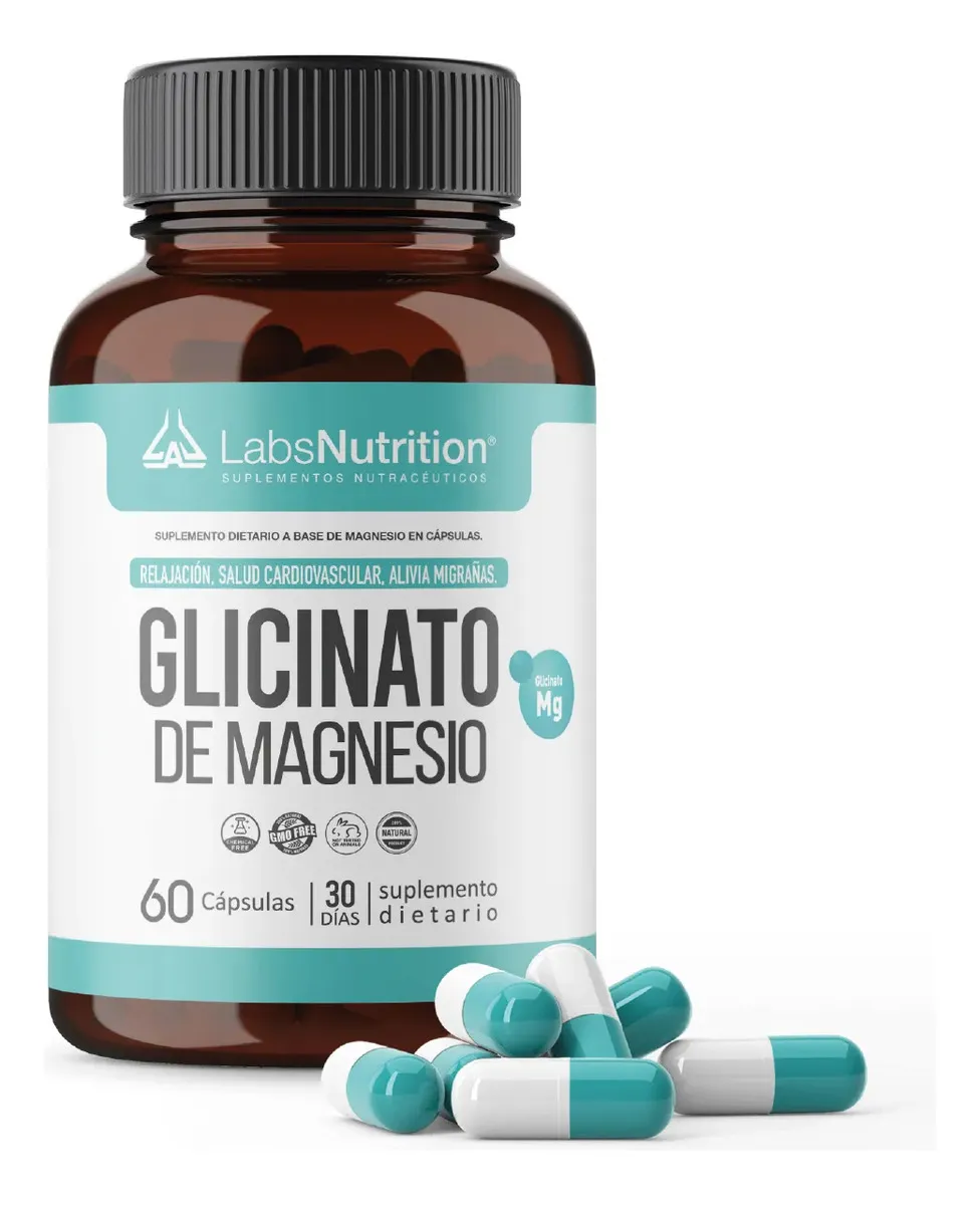 Glicinato Magnesio 500mg 60cap