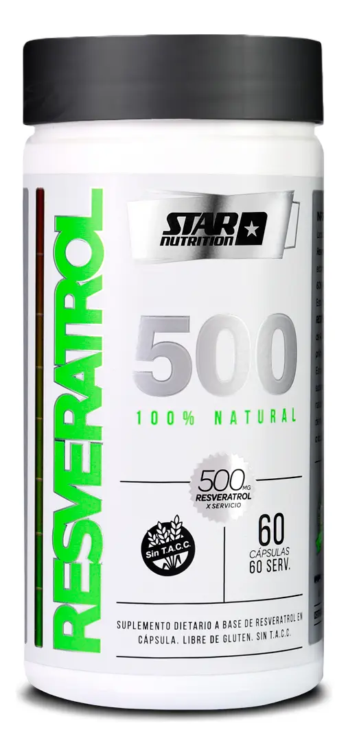 Resveratrol 500mg Star Nutrition